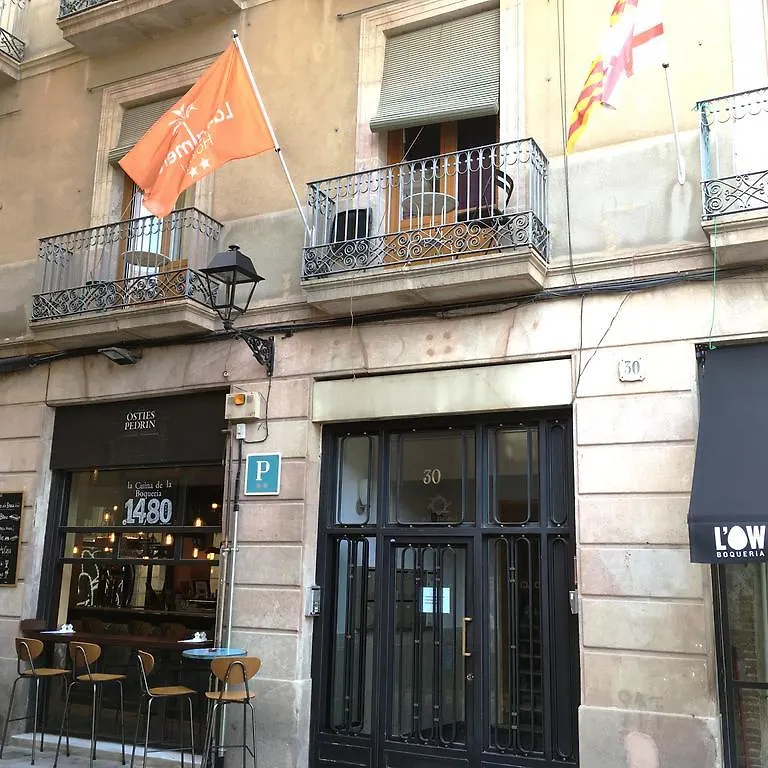 Hostal La Palmera Barcelona Vandrarhem