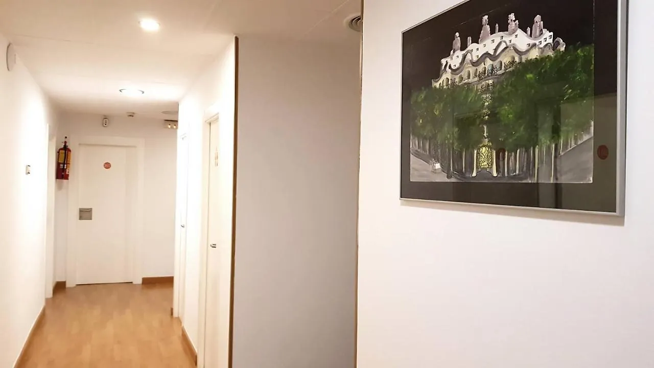 ** Gasthuis Hostal La Palmera Barcelona Spanje